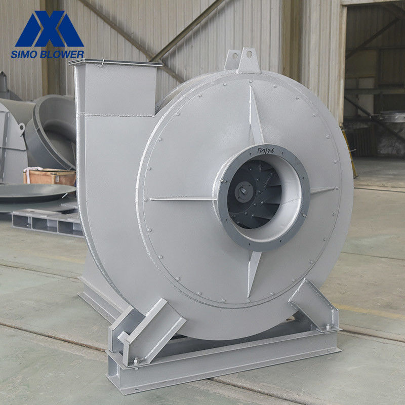 SIMO Centrifugal Boiler Id Fan Induced Draft Blower For Cement Industry