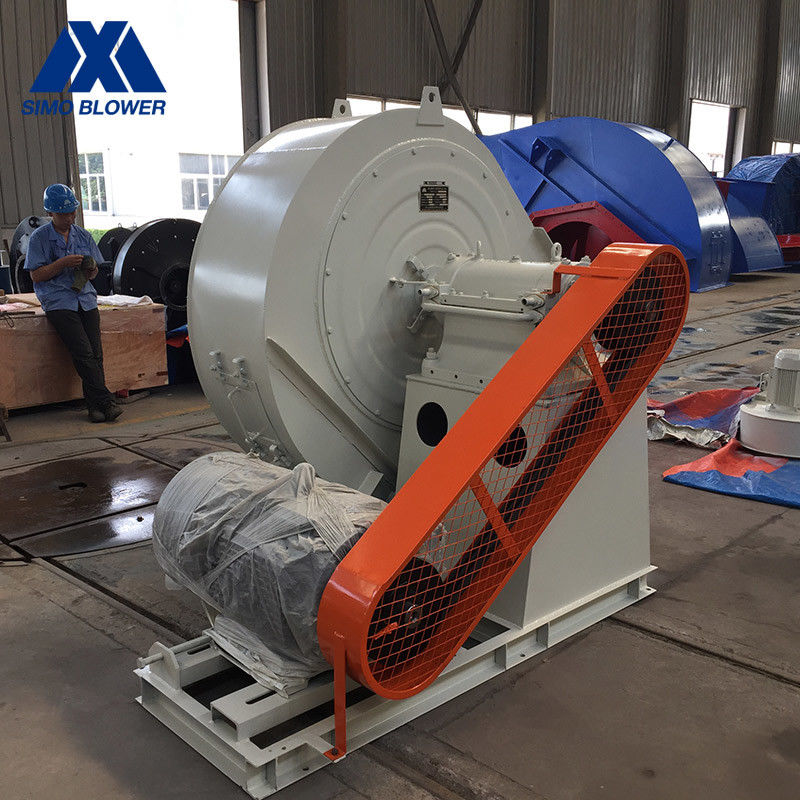 V Belt Driving Flue Gas Centrifugal Blower Fan High Performance