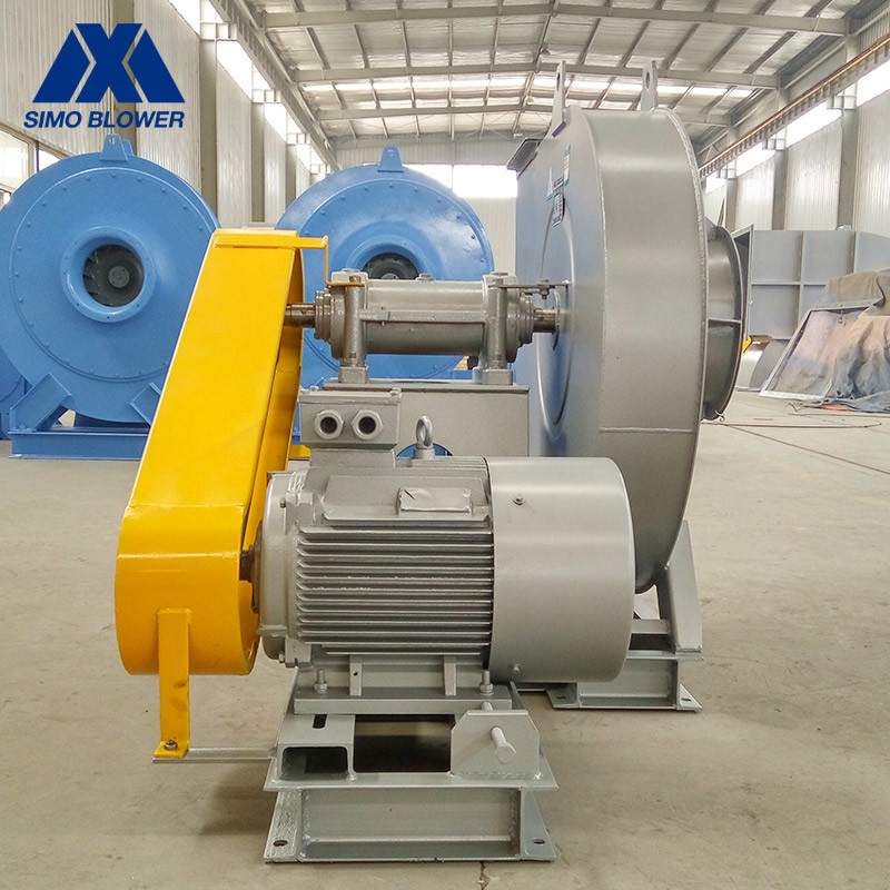 Single Suction V Belt Driven 16Mn Cement Fan