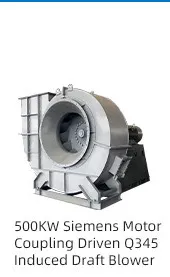 Customized High Efficiency Medium Pressure Centrifugal Fan Blower Industrial Series 6