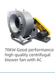 Customized High Efficiency Medium Pressure Centrifugal Fan Blower Industrial Series 11