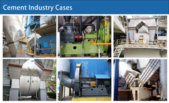 Cement Kiln Tail Exhaust Fan for Industrial Flue Gas Purification