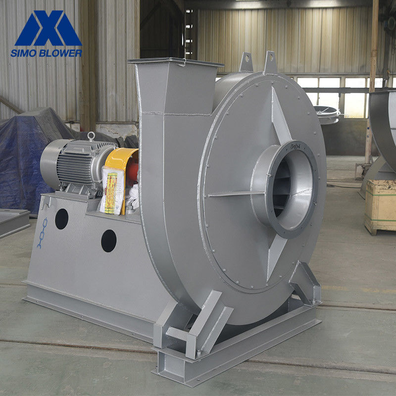 SIMO Centrifugal Boiler Id Fan Induced Draft Blower For Cement Industry