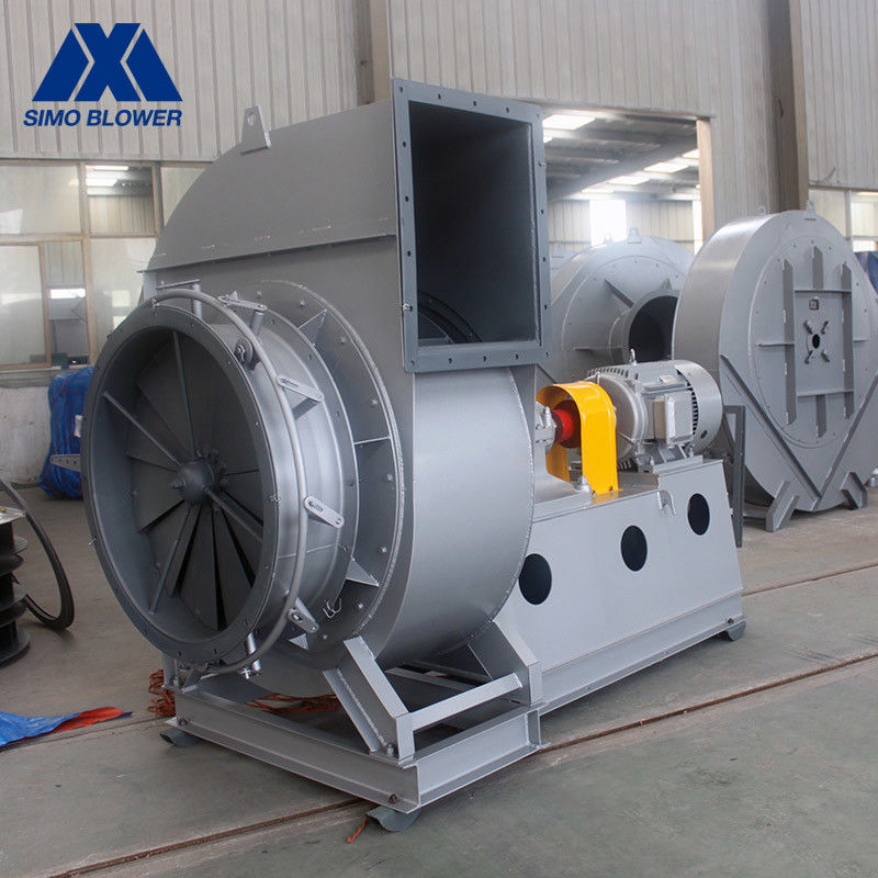 Furnace Coke Oven Centrifugal Flow Fan 3 Phase Blower Fan Grey