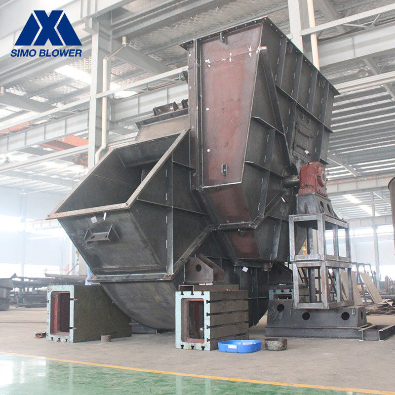 High Air Flow Backward Centrifugal Fan Anti Corrosion Materials Drying