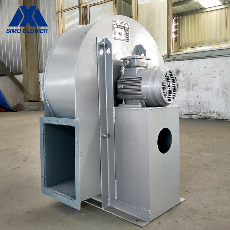 Single Inlet Explosion Proof Blower Fan For Biomass Boiler White