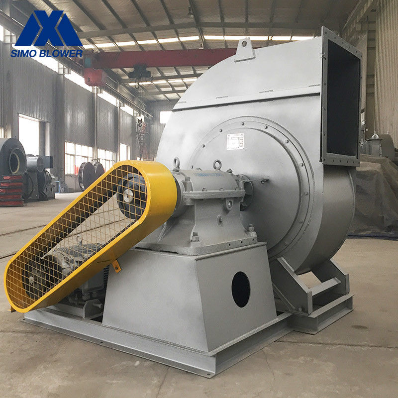 Backward 16Mn Forced Draft Of Industrial Kilns Flue Gas Centrifugal Blower Fan