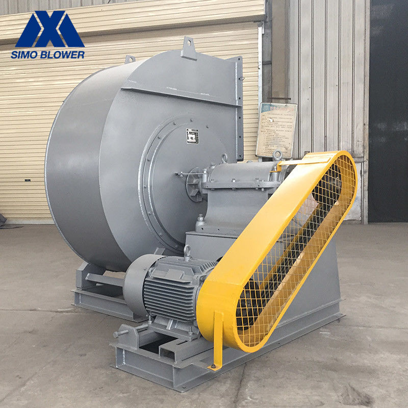 Heavy Duty Low Pressure Cement Fan Rotary Kiln Exhaust SIMO Blower