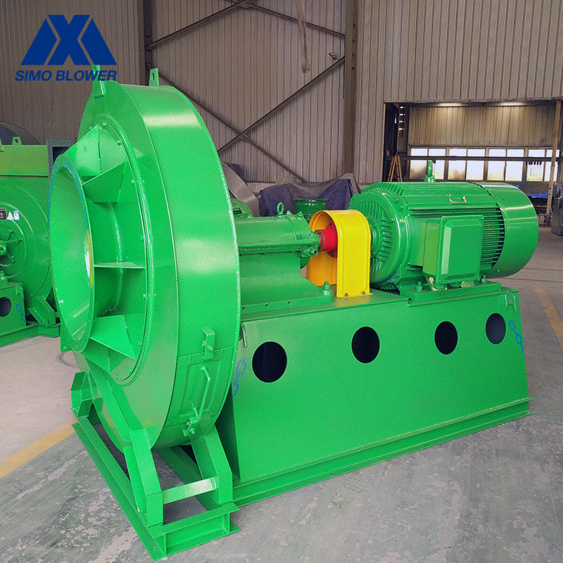 Cement Kilns Cooling Stainless Steel Centrifugal Blower Green