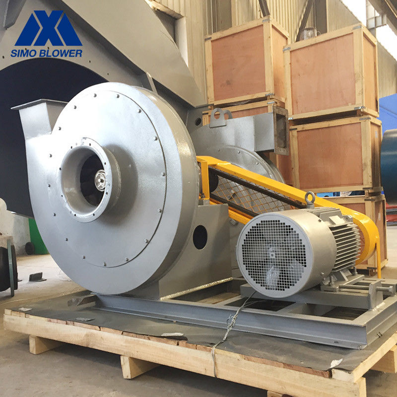 Centrifugal Boiler Fan Secondary Air Cement Cooling SIMO Blower