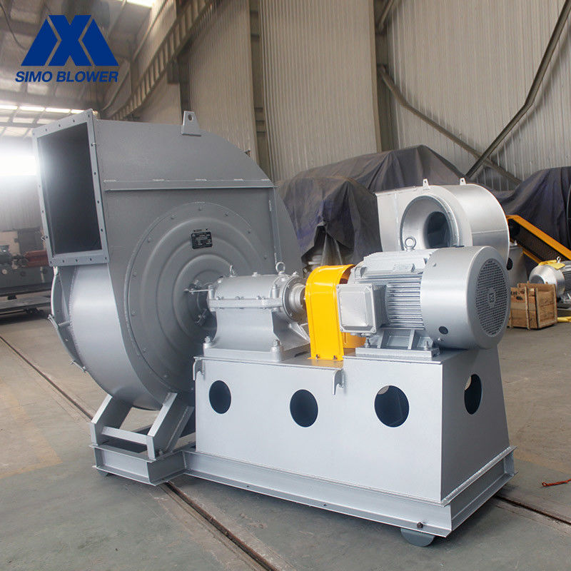 Medium Pressure Flue Gas Fan For Boiler Low Peripheral Speed