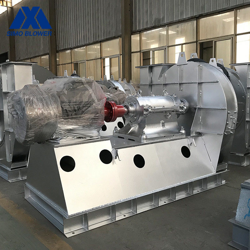 Flue Gas Industrial Equipments Heat Dissipation Centrifugal Blower