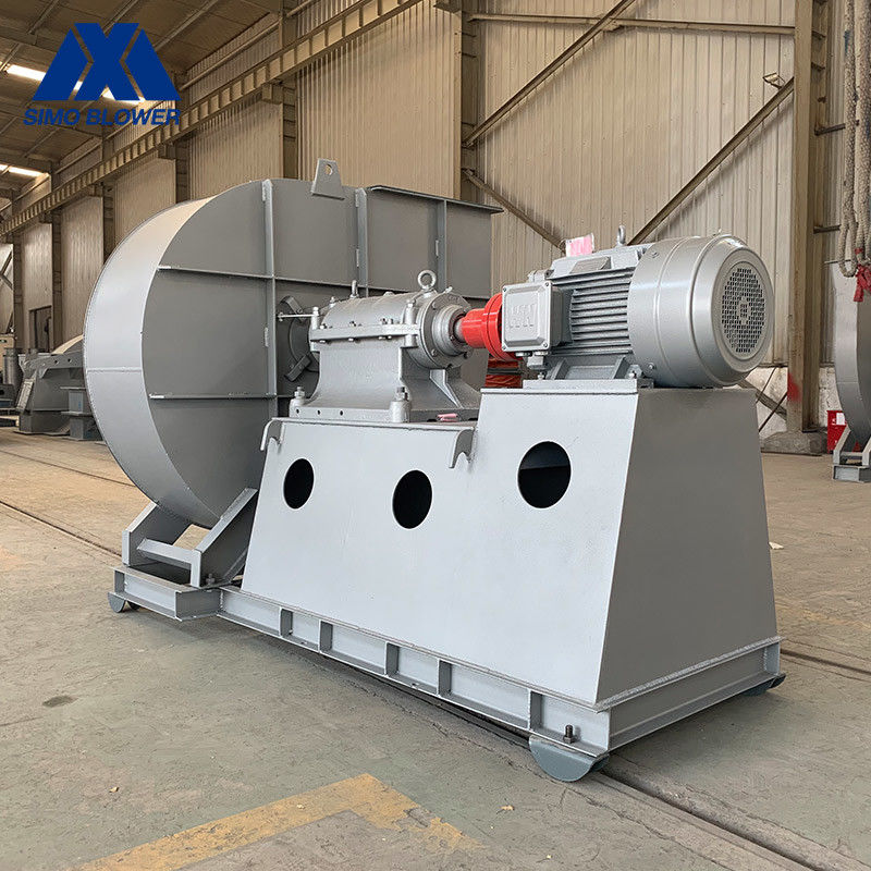 Carbon Steel Gray Boiler Air Supply 10KV Centrifugal Air Blower Fan