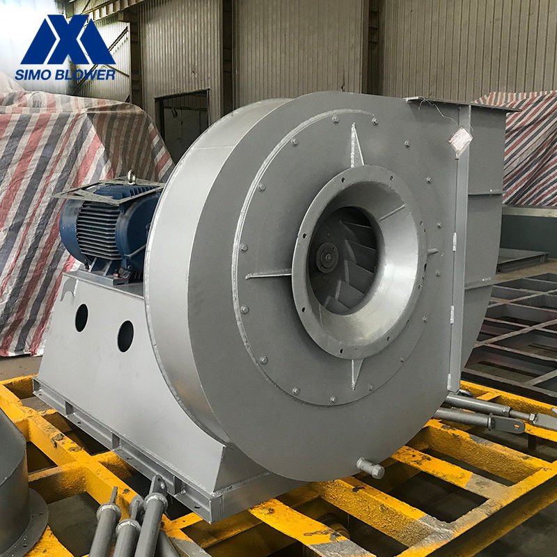 Carbon Steel Forced Draft Centrifugal 22kw Boiler Fan