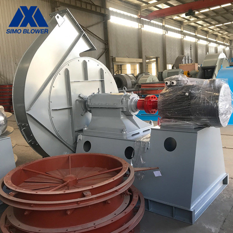 Metallurgy Calcining Kilns Snail Induced Draught Fan Blower