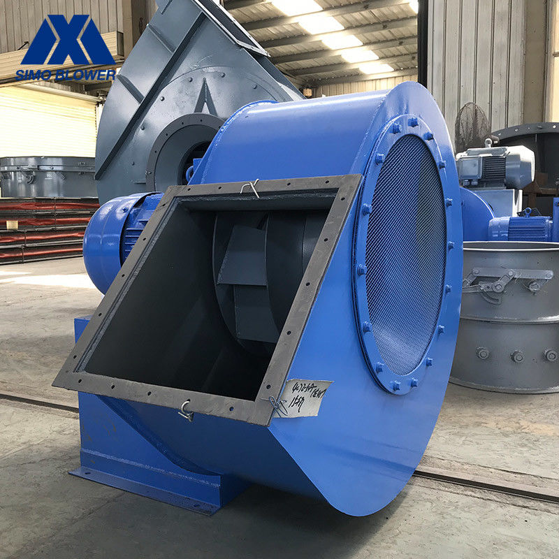 Wear Resisting Induced Draft Fan 15000 M3h Centrifugal Blower Fan