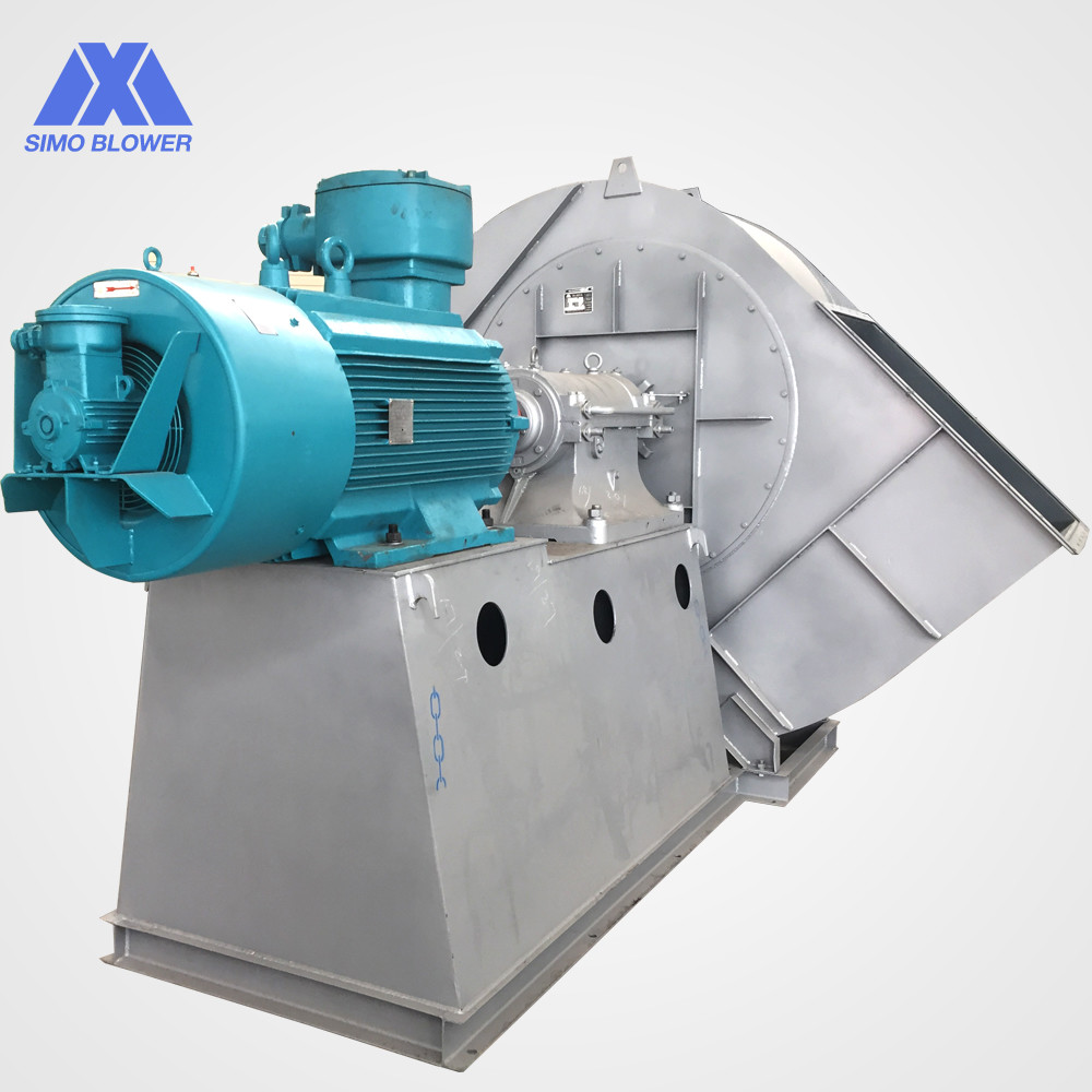 132kW High Flow Low Noise Induced Draft Fan for Boiler Systems