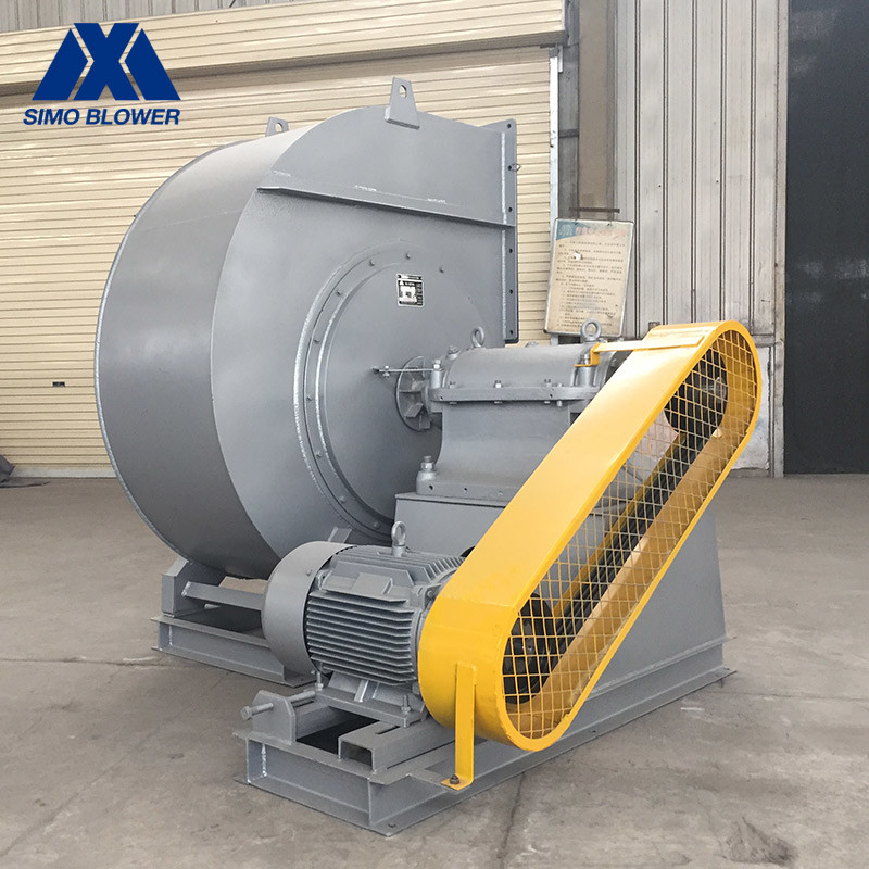 Heavy Duty Low Pressure Cement Fan Rotary Kiln Exhaust SIMO Blower