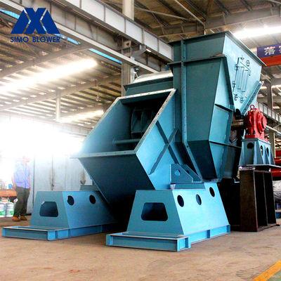 Quality Large Air Volume Industrial Centrifugal Fan with 6kV High Voltage Motor for Heavy Duty Applications factory